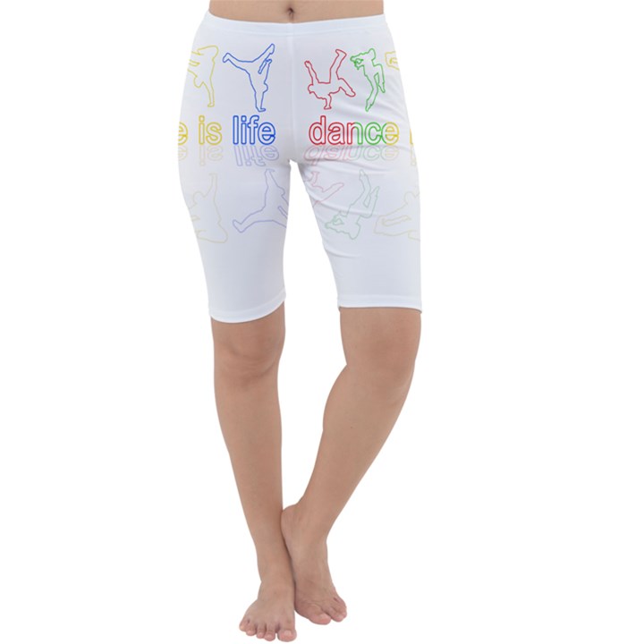 Dance is life Cropped Leggings 