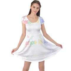 Dance Is Life Cap Sleeve Dresses by Valentinaart