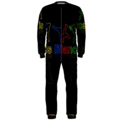 Dance Is Life Onepiece Jumpsuit (men)  by Valentinaart