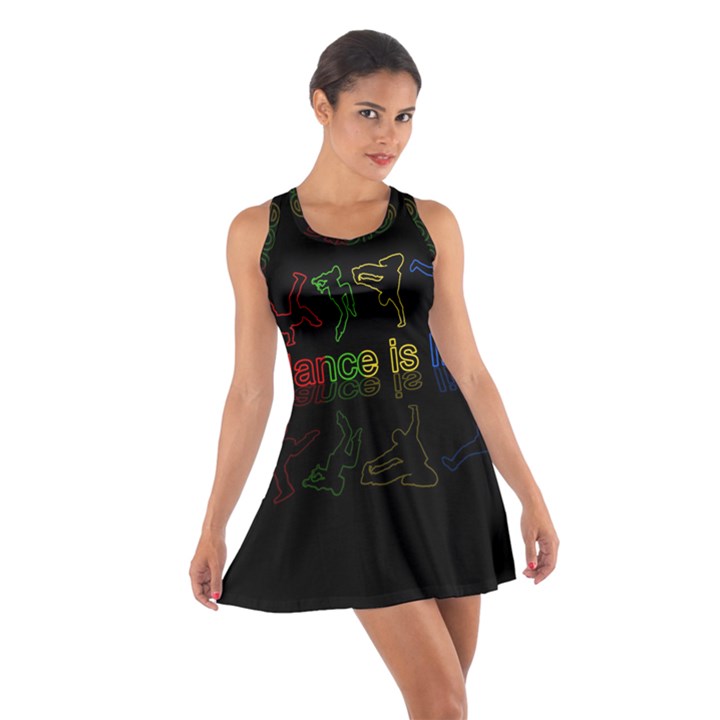 Dance is life Cotton Racerback Dress