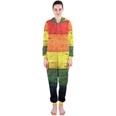 Five Wall Colour Hooded Jumpsuit (Ladies) 