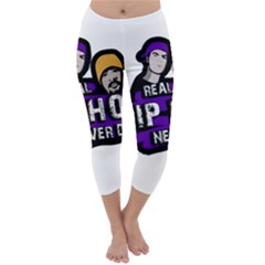 Real Hip Hop Never Die Capri Winter Leggings 