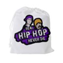 Real Hip Hop never die Drawstring Pouches (XXL) View2