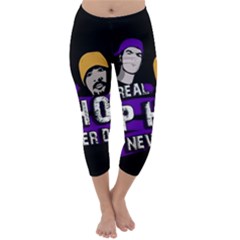 Real Hip Hop Never Die Capri Winter Leggings 