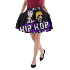 Real Hip Hop Never Die A-line Pocket Skirt by Valentinaart