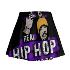 Real Hip Hop Never Die Mini Flare Skirt by Valentinaart