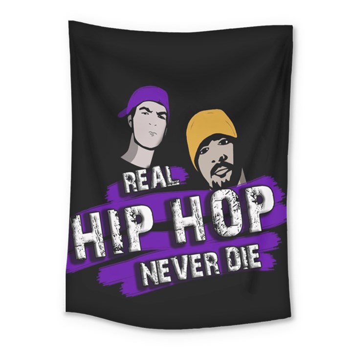 Real Hip Hop never die Medium Tapestry