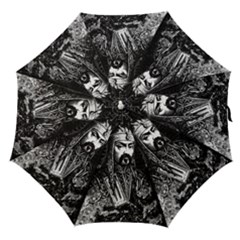 Attila The Hun Straight Umbrellas by Valentinaart