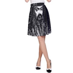 Attila The Hun A-line Skirt by Valentinaart