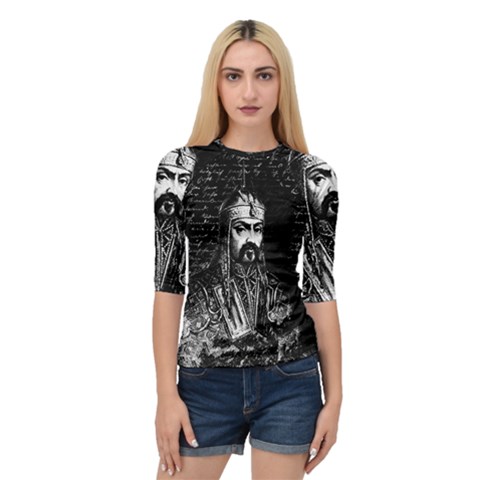 Attila The Hun Quarter Sleeve Tee by Valentinaart