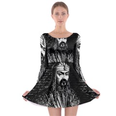 Attila The Hun Long Sleeve Skater Dress by Valentinaart