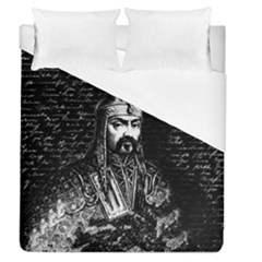 Attila The Hun Duvet Cover (queen Size) by Valentinaart