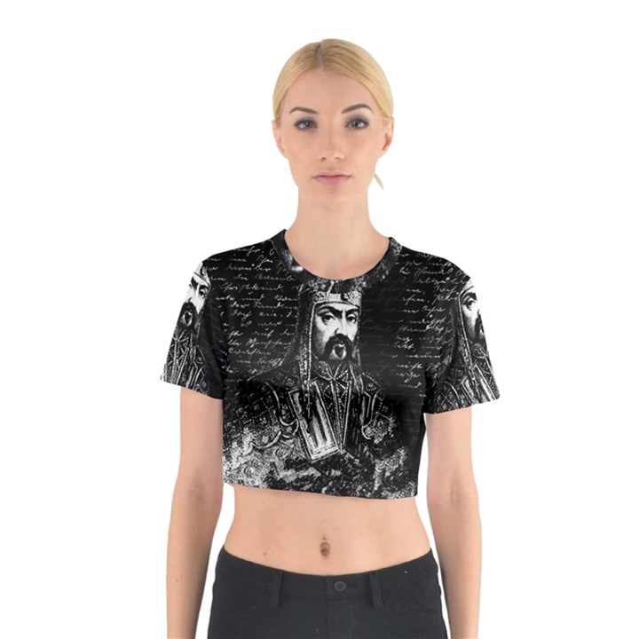 Attila the Hun Cotton Crop Top