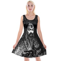 Attila The Hun Reversible Velvet Sleeveless Dress by Valentinaart