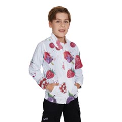 Hand Painted Summer Background  Wind Breaker (kids)