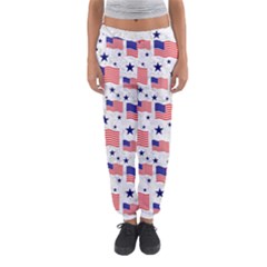 Flag Of The Usa Pattern Women s Jogger Sweatpants by EDDArt