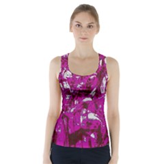 Pattern Racer Back Sports Top by Valentinaart