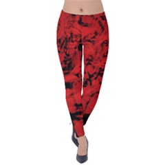 Pattern Velvet Leggings