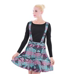 Cracked Tiles          Suspender Skater Skirt