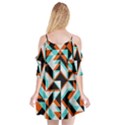 4 colors shapes   Cutout Spaghetti Strap Chiffon Dress View2