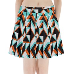 4 Colors Shapes      Pleated Mini Mesh Skirt by LalyLauraFLM