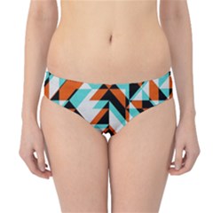 4 Colors Shapes    Hipster Bikini Bottoms by LalyLauraFLM