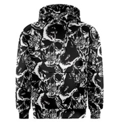 Skulls Pattern Men s Pullover Hoodie by ValentinaDesign