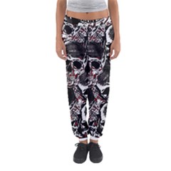 Skulls Pattern Women s Jogger Sweatpants