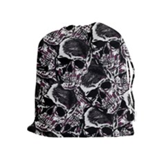 Skulls Pattern Drawstring Pouches (extra Large)