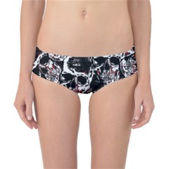 Skull Pattern Classic Bikini Bottoms by ValentinaDesign