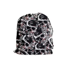 Skull Pattern Drawstring Pouches (large) 