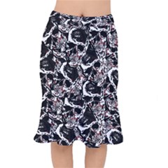 Skull Pattern Mermaid Skirt