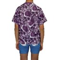 Skull pattern Kids  Short Sleeve Swimwear View2