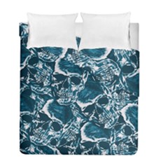 Skull pattern Duvet Cover Double Side (Full/ Double Size)