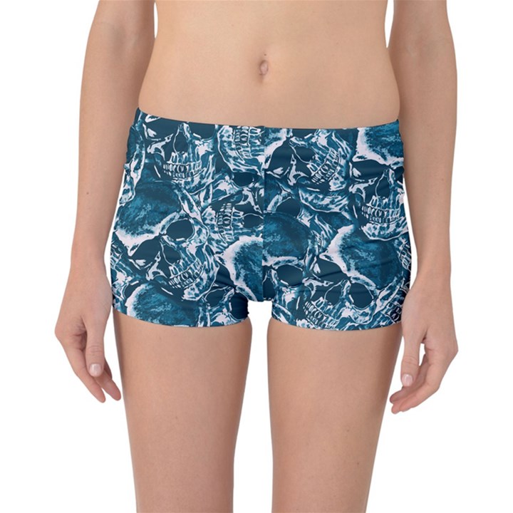 Skull pattern Reversible Bikini Bottoms