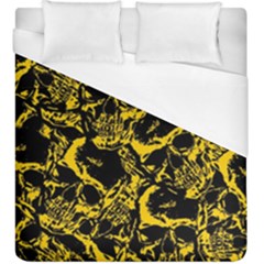 Skull Pattern Duvet Cover (king Size) by ValentinaDesign