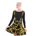 Skull pattern Suspender Skater Skirt View1