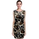 Skull pattern Classic Sleeveless Midi Dress View1