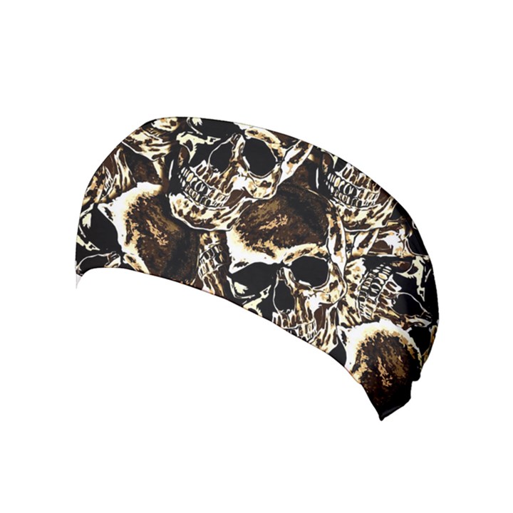 Skull pattern Yoga Headband