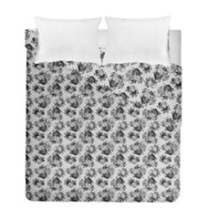 Floral Pattern Duvet Cover Double Side (full/ Double Size) by ValentinaDesign