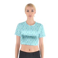 Floral pattern Cotton Crop Top