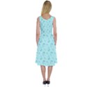 Floral pattern Midi Sleeveless Dress View2