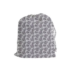 Floral Pattern Drawstring Pouches (large) 