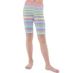 All Ratios Color Rainbow Pink Yellow Blue Green Kids  Mid Length Swim Shorts by Mariart