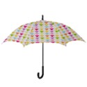 Bunting Triangle Color Rainbow Hook Handle Umbrellas (Small) View3