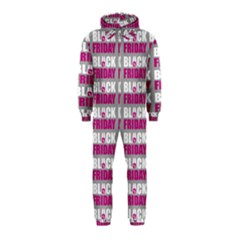 Black Friday Sale White Pink Disc Hooded Jumpsuit (kids) by Mariart