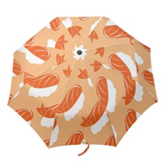 Fish Eat Japanese Sushi Folding Umbrellas by Mariart