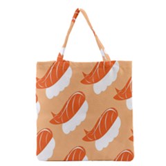 Fish Eat Japanese Sushi Grocery Tote Bag by Mariart