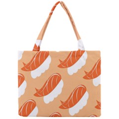 Fish Eat Japanese Sushi Mini Tote Bag by Mariart