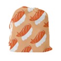 Fish Eat Japanese Sushi Drawstring Pouches (XXL) View2